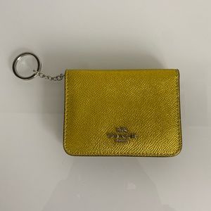 Coach - Small Wallet - Golden Yellow